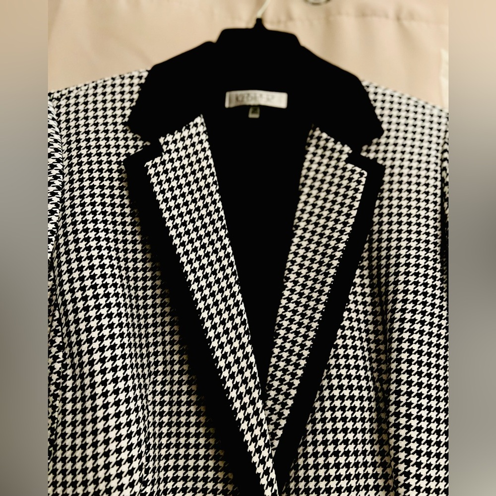 NWT Kasper Houndstooth Blazer